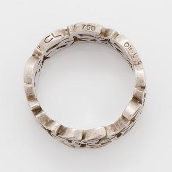 Ole Lynggaard, Charlotte Lynggaard, Ring, "Anemone" 18K white gold.