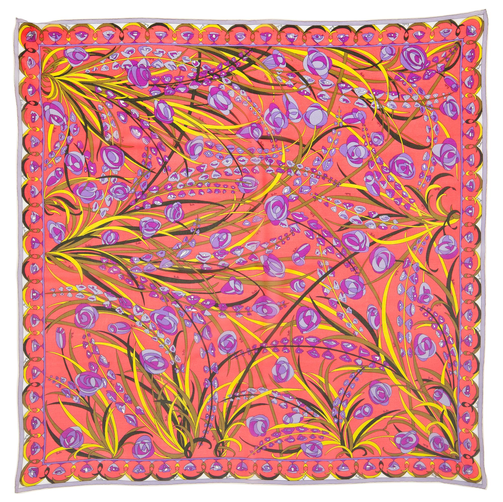 EMILIO PUCCI, scarf.