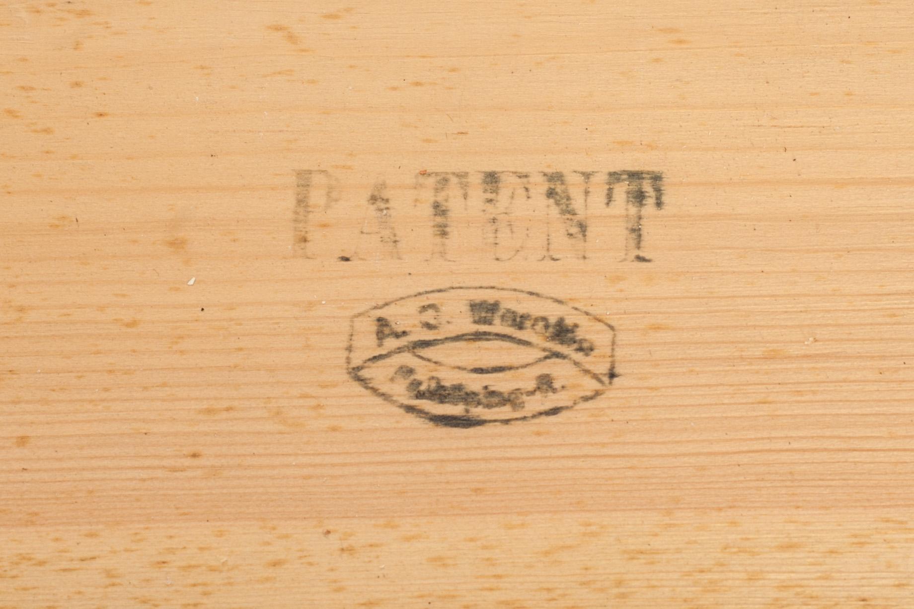 BAKBORD, allmoge, omkring sekelskiftet 18/1900.