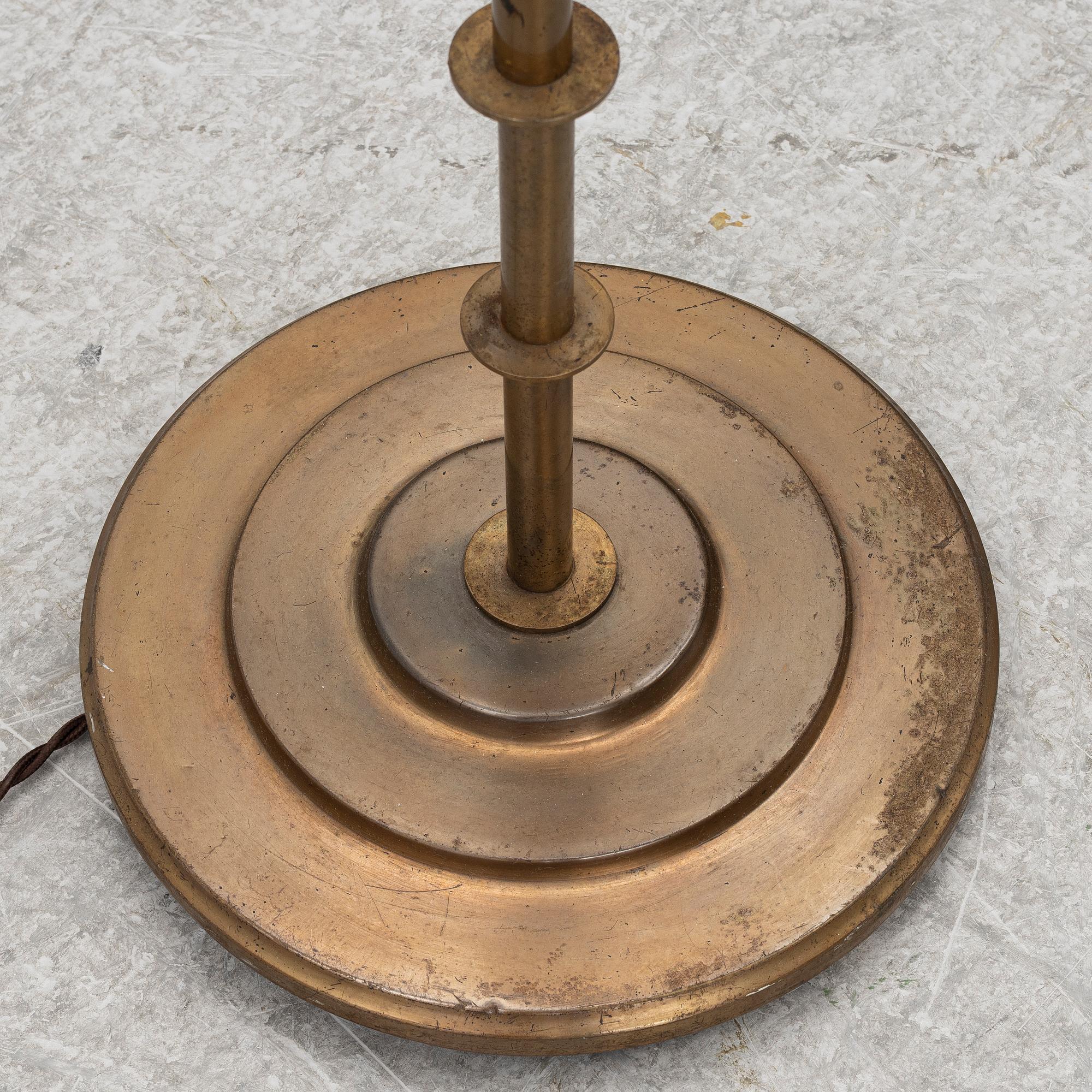 Golvlampa, funkis, 1930-tal.