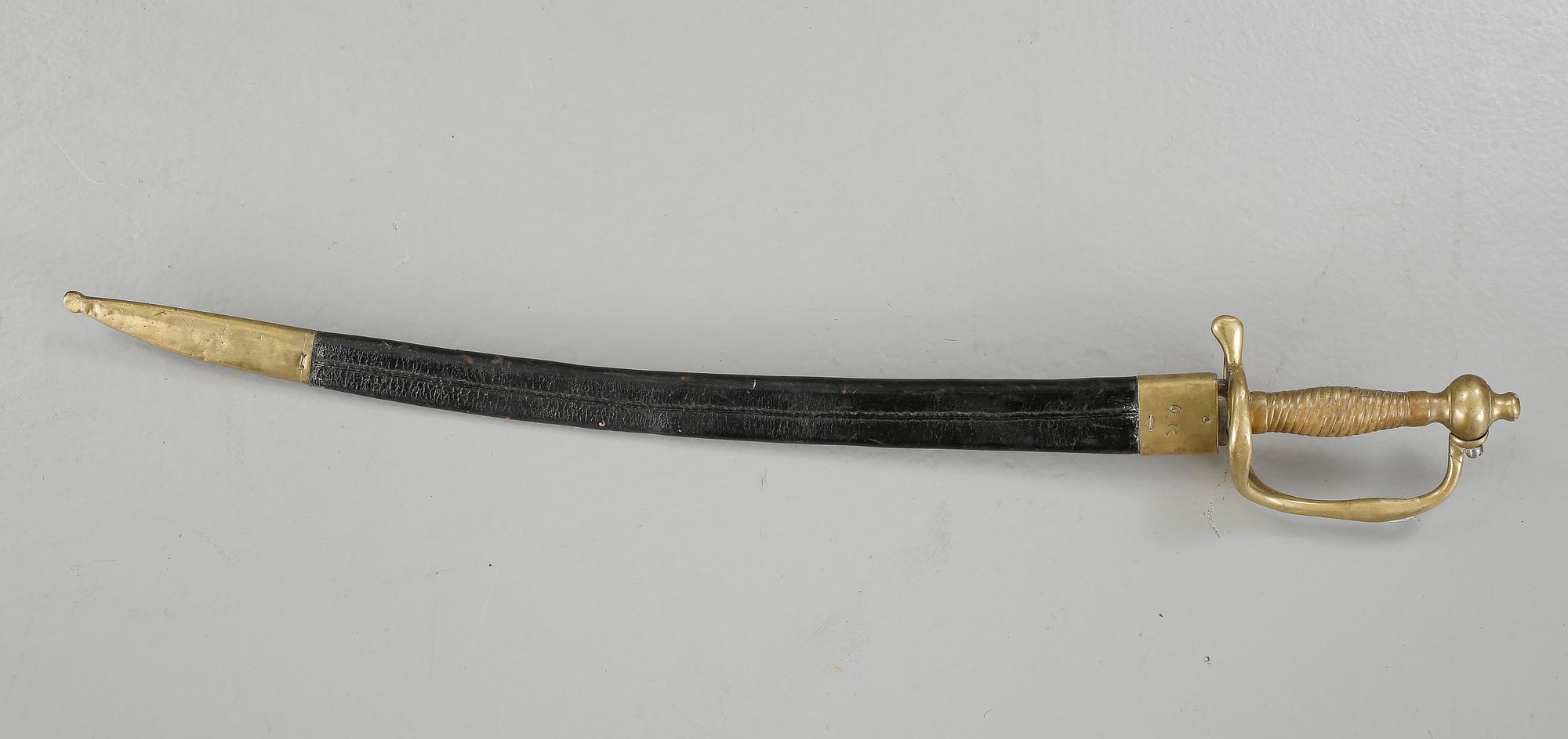 HUGGARE, m/1795 för artilleri.