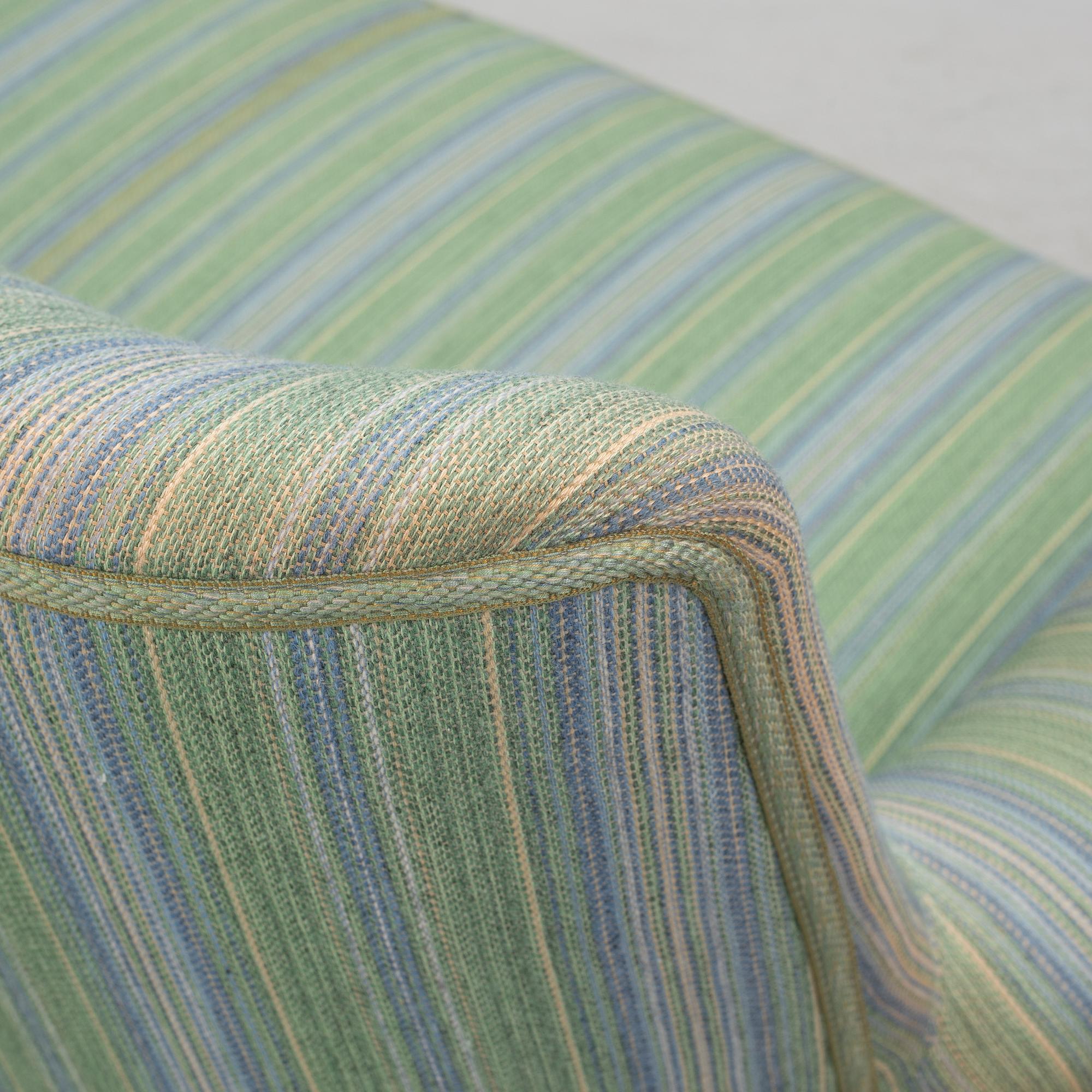 Carl Malmsten, sofa, "Hemmakväll", OH Sjögren, late 20th century.