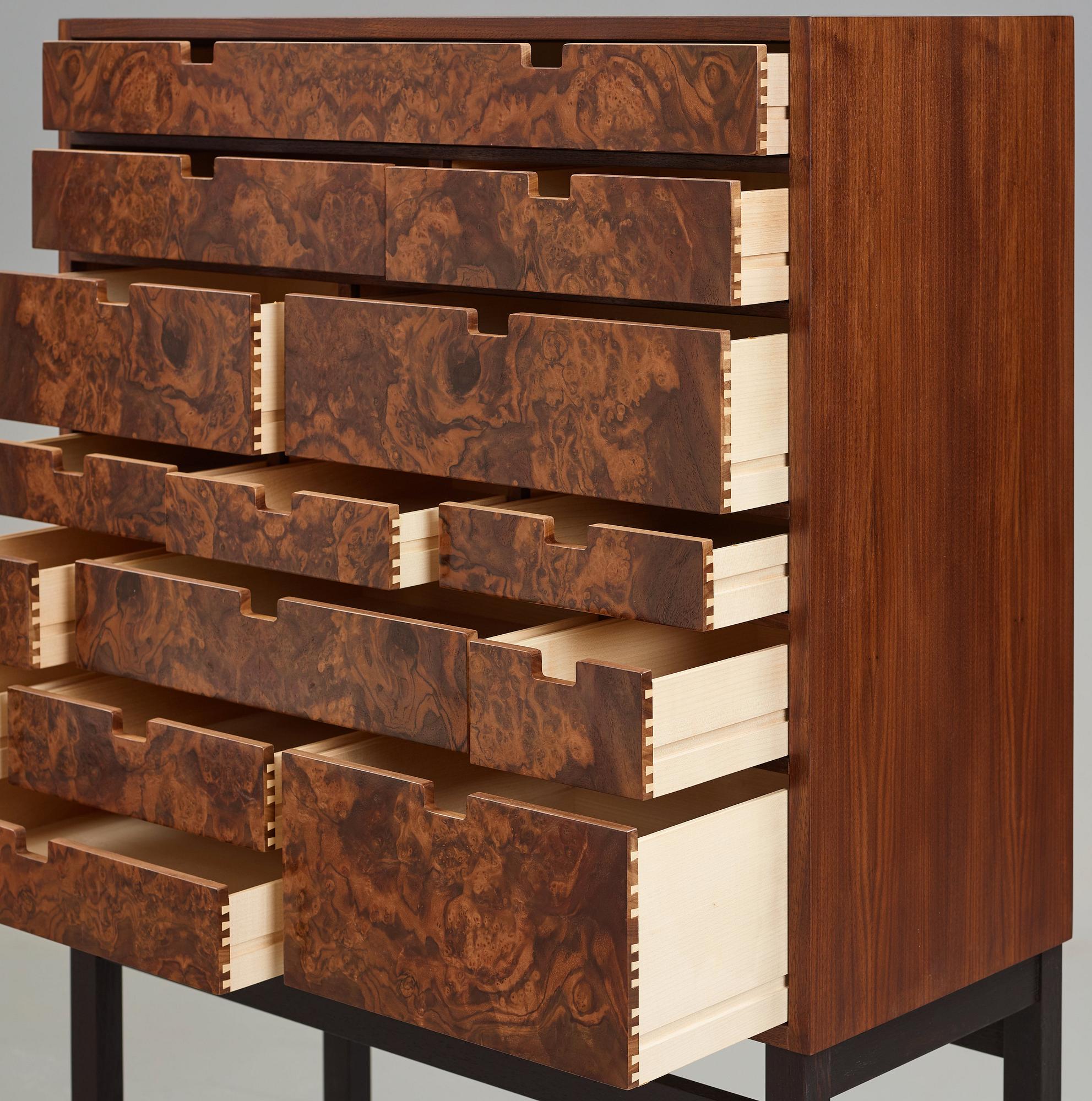 Kerstin Olby, a unique "Rhapsody" cabinet by Olby Design, Sweden 2010.