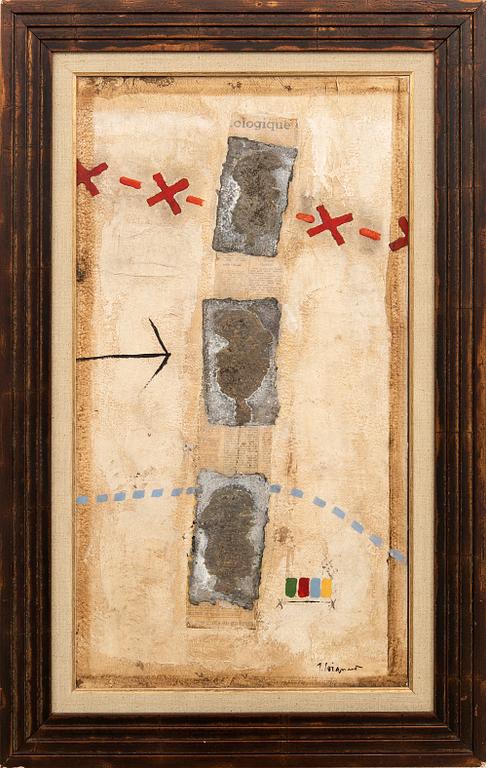 James Coignard, mixed media signed.