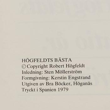 ROBERT HÖGFELDT, blandteknik på papper, signerad R. Högfeldt.