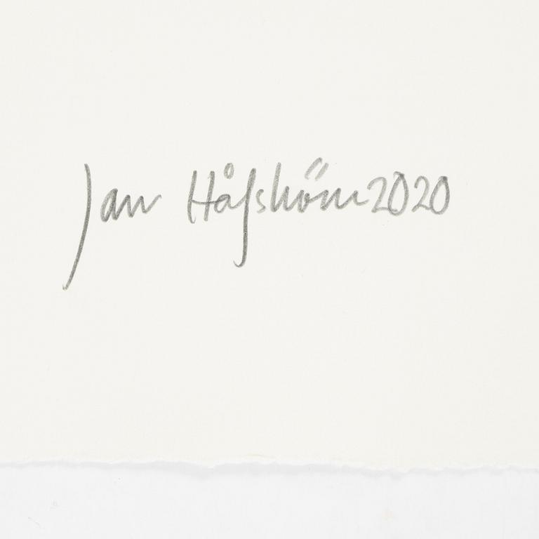 Jan Håfström, färgetsning, 2020, signerad 45/50.