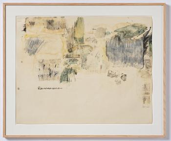 Robert Rauschenberg, "Untitled".