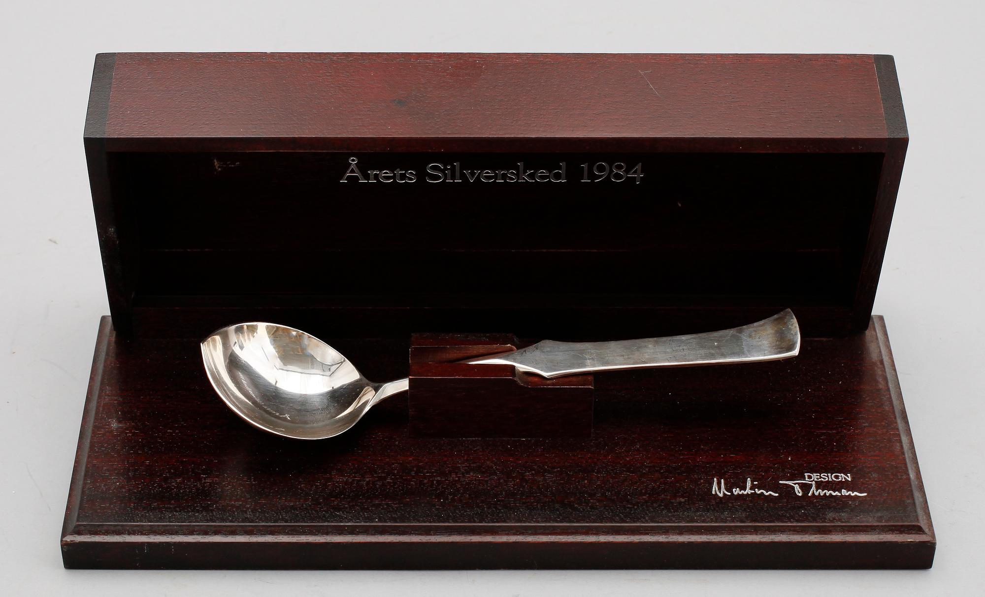 SKED, sterlingsilver, GAB, 1984. Vikt 58 g.