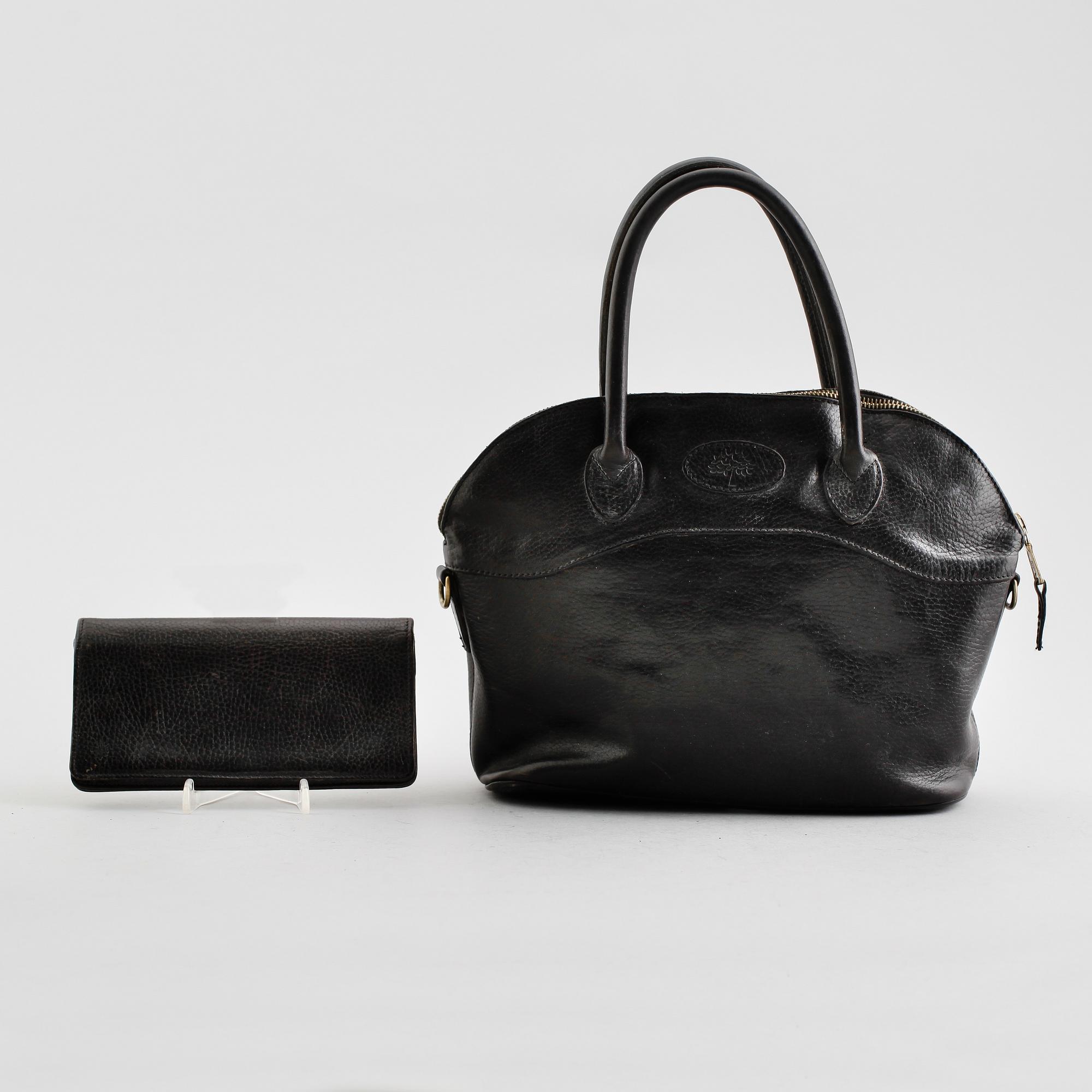 VÄSKA OCH PLÅNBOK, Mulberry.