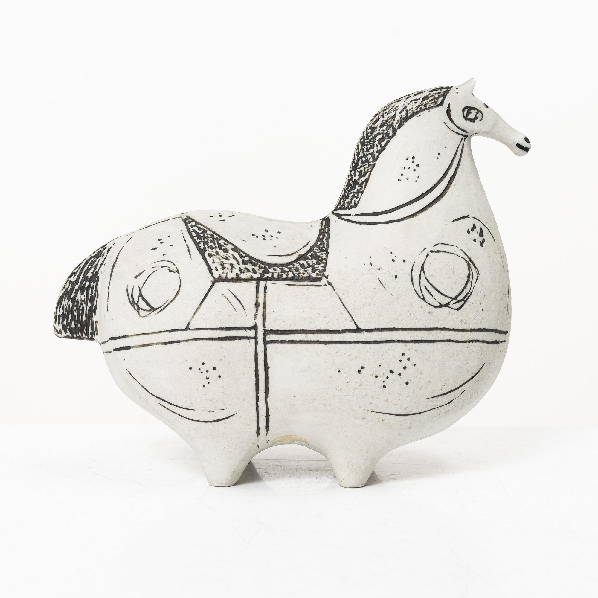 Stig Lindberg, a 'Springare' figurine, Gustavsberg Studio.