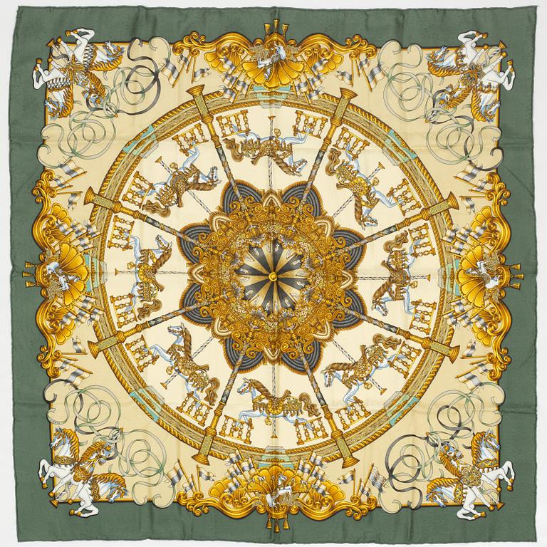 Hermès, scarf, "Luna Park".