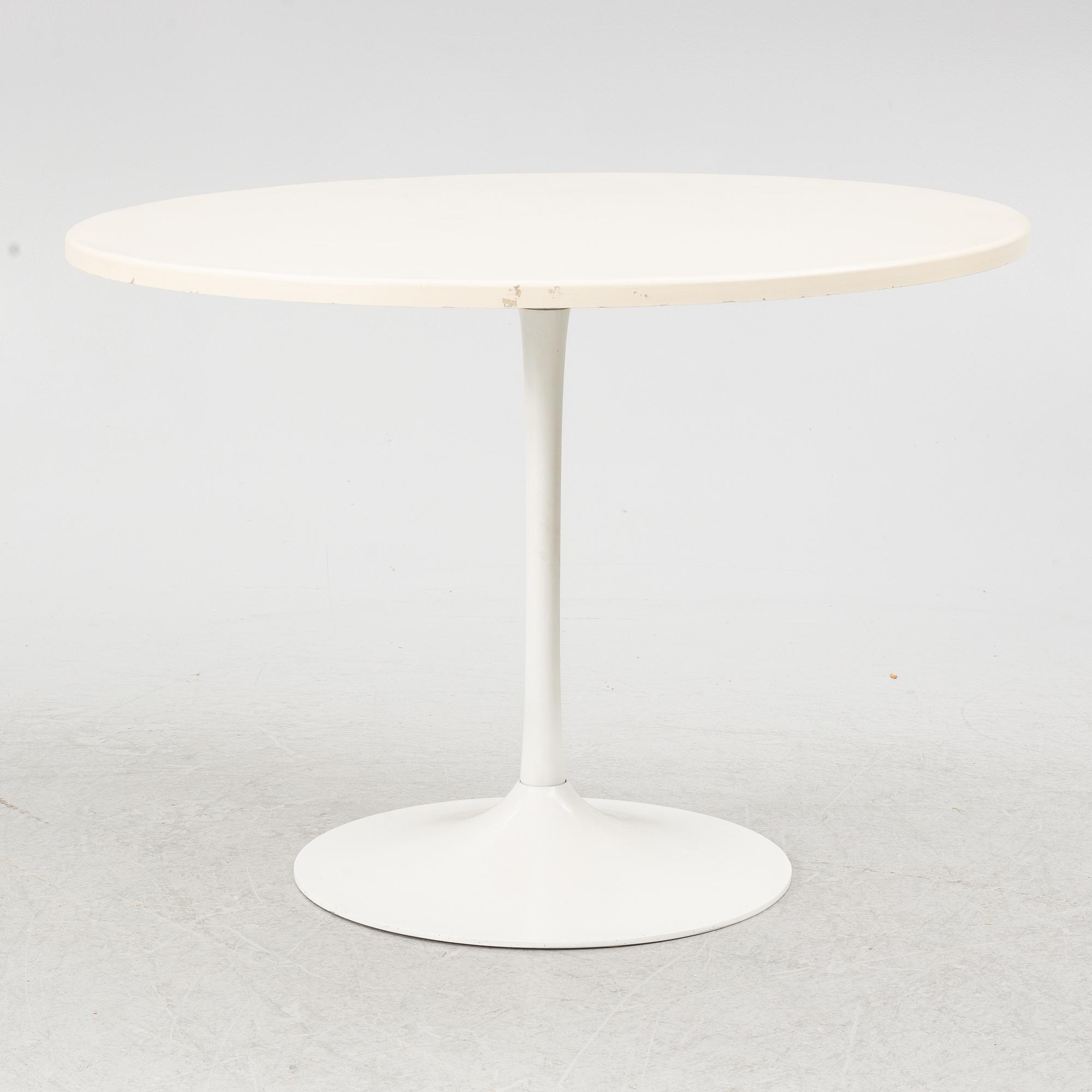 Robin Day, matbord samt fyra stolar, Hille, Storbritannien.