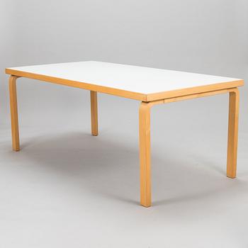 Alvar Aalto, a late 20th century '83' table for Artek.