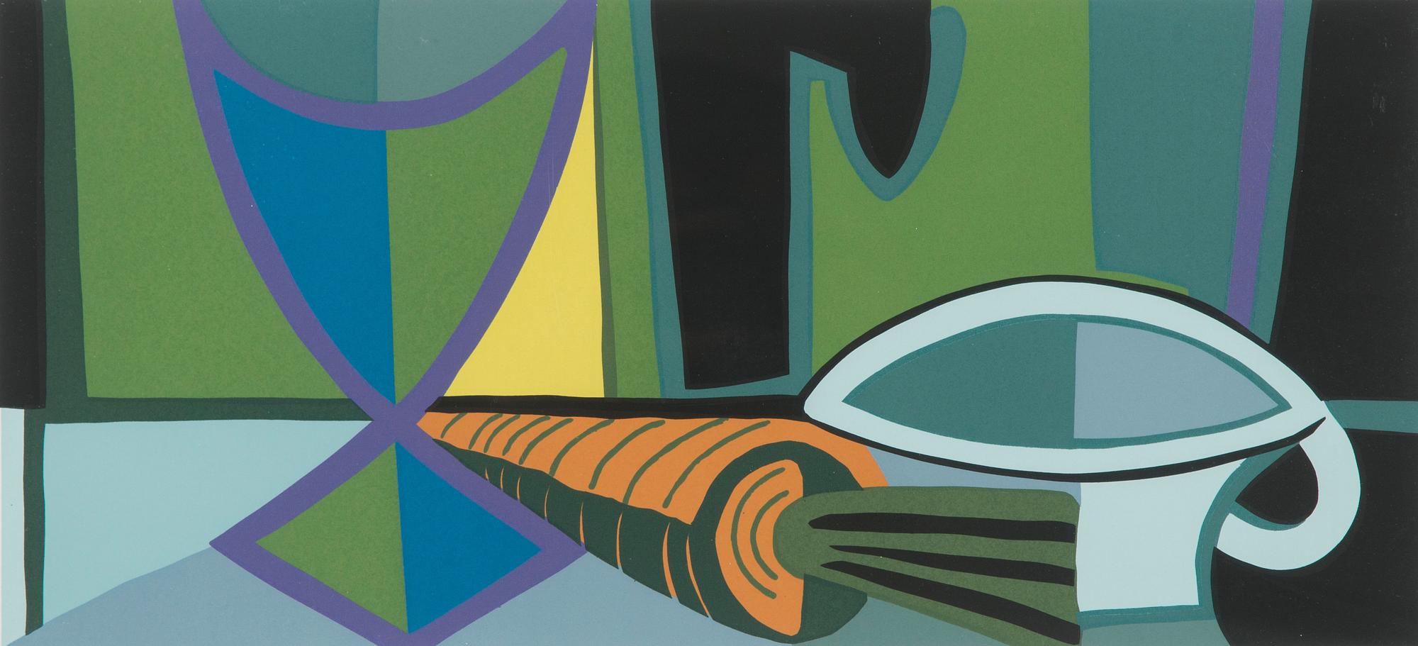 Lars-Gunnar Nordström, Still Life with Carrot.