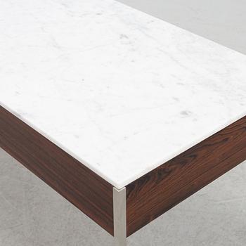 A rosewood and marble coffee table, Luxus, Vittsjö.