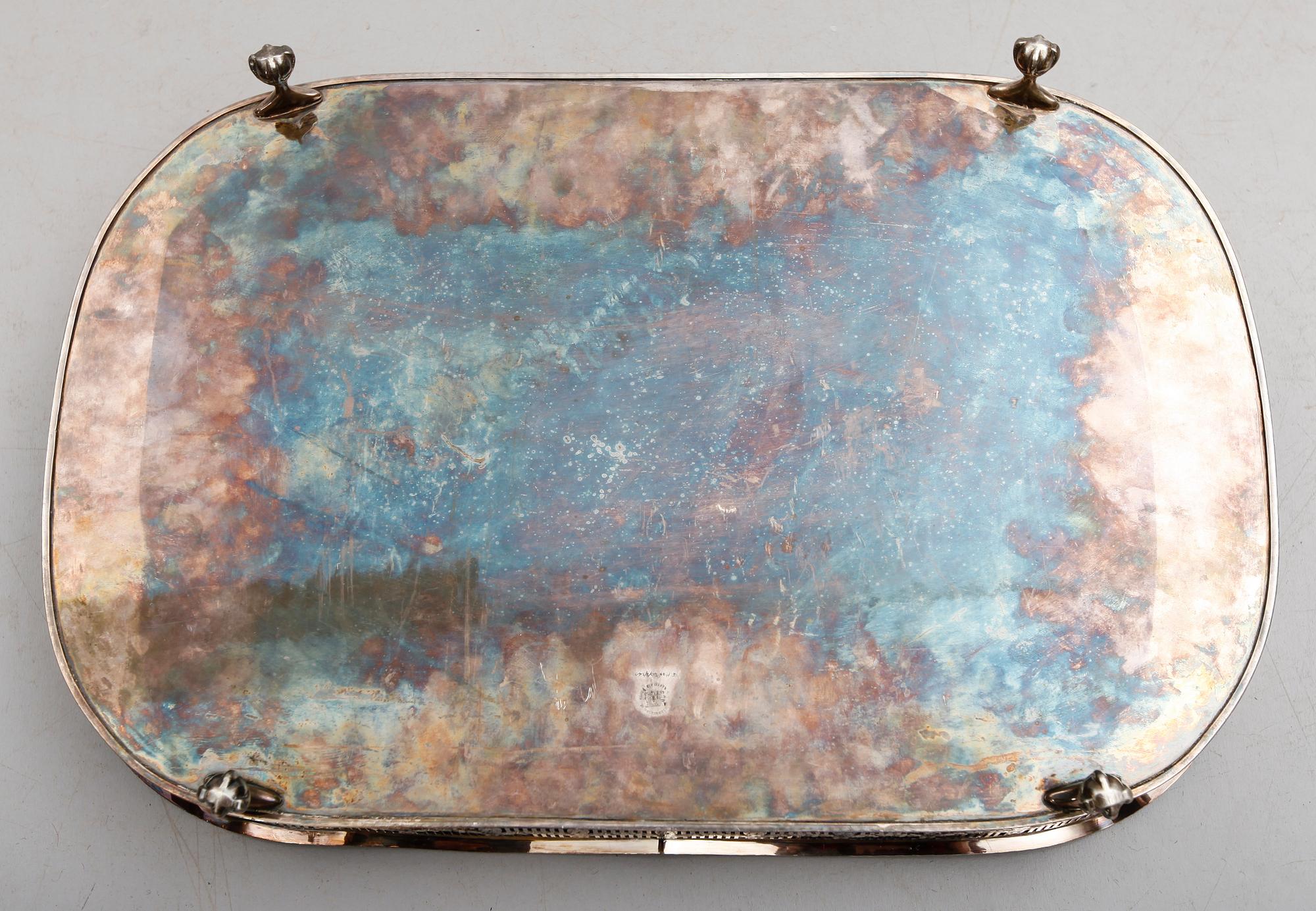 BRICKA, nysilver, Sheffield, England, 1900-talets mitt.