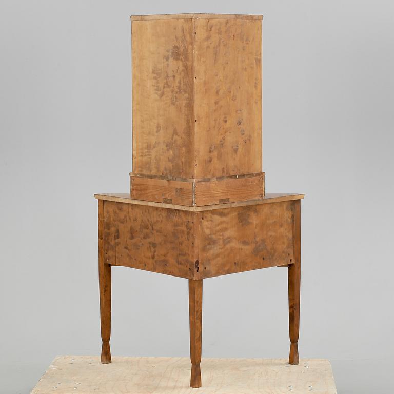 HÖRNSKÅP, art déco, 1930-tal.