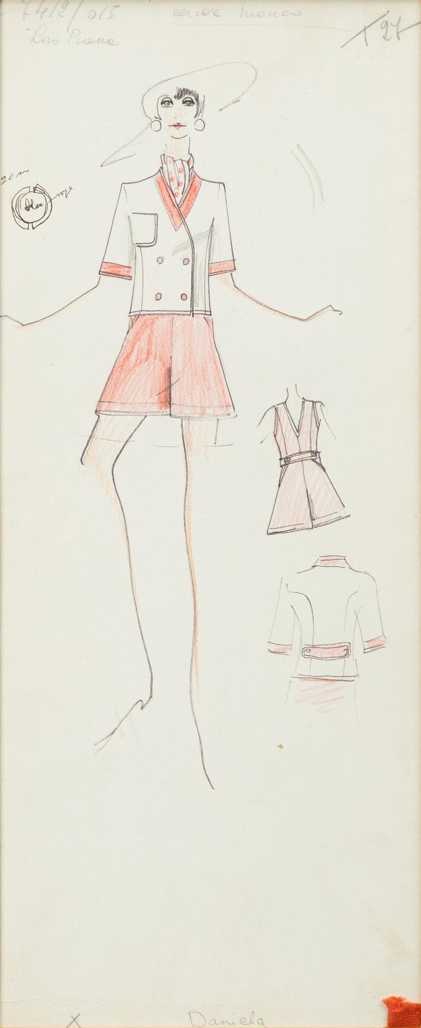 Karl Lagerfeld, Daniela, Loro Piana.