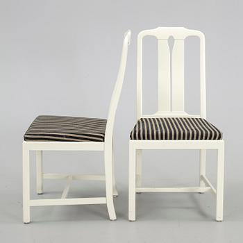 MATSALSGRUPP 11 delar, "Ambassadör", Carl Malmsten, Åfors Möbelfabrik, 1900-talets andra hälft.