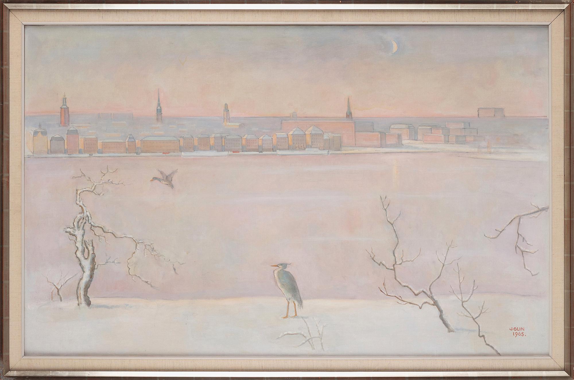 Einar Jolin, Winter in Stockholm.