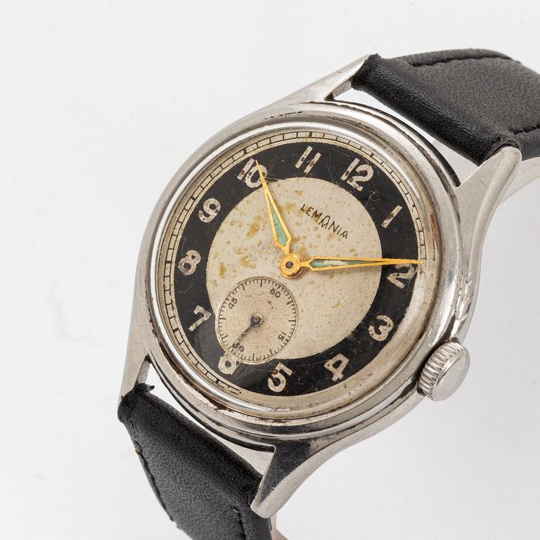 Lemania, armbandsur, 36 mm.