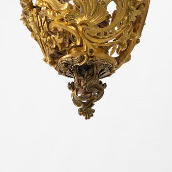 Chandelier, late 19th century, Neo-Rococo.
