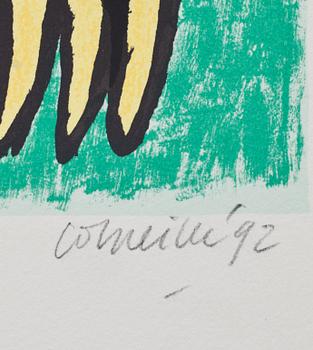 BEVERLOO CORNEILLE, 3 st. Serigrafier, mapp, signerad och daterad 92, HC.