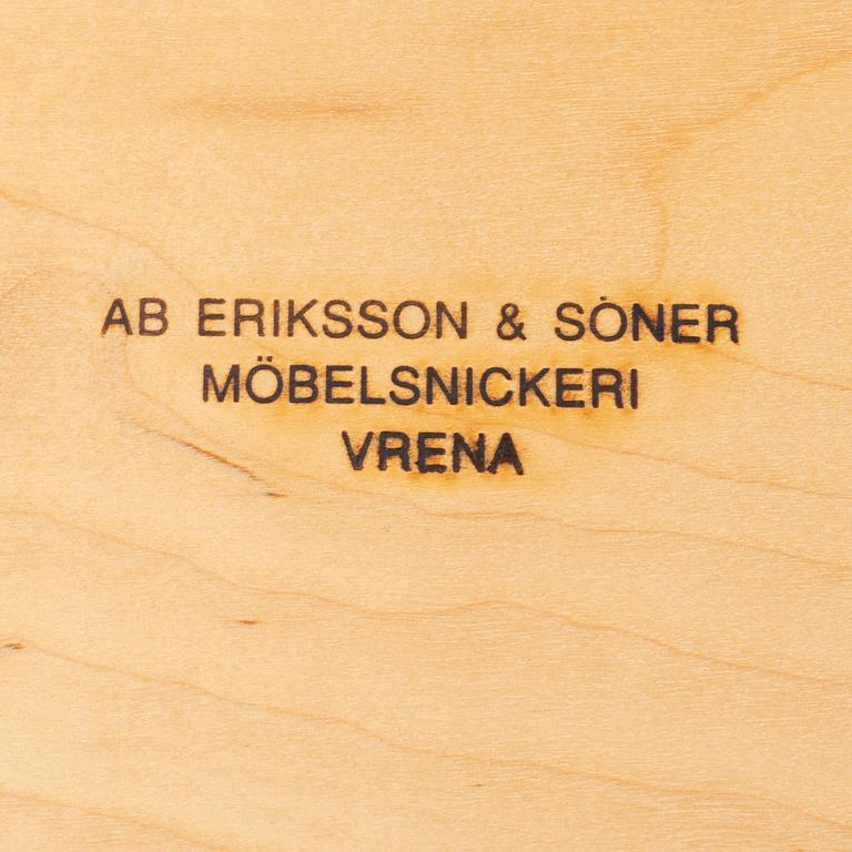 Josef Frank, skrivbord, modell 590, AB Eriksson & Söner Möbelsnickeri, Vrena, för Firma Svenskt Tenn.