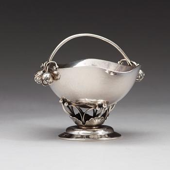 Georg Jensen, a sterling silver bowl, Copenhagen 1919-1927, design o 235B.