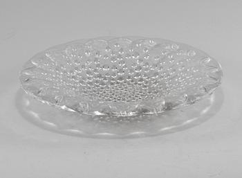 SKÅLFAT, glas, "Roscoff", Lalique, 1900-talets andra hälft.