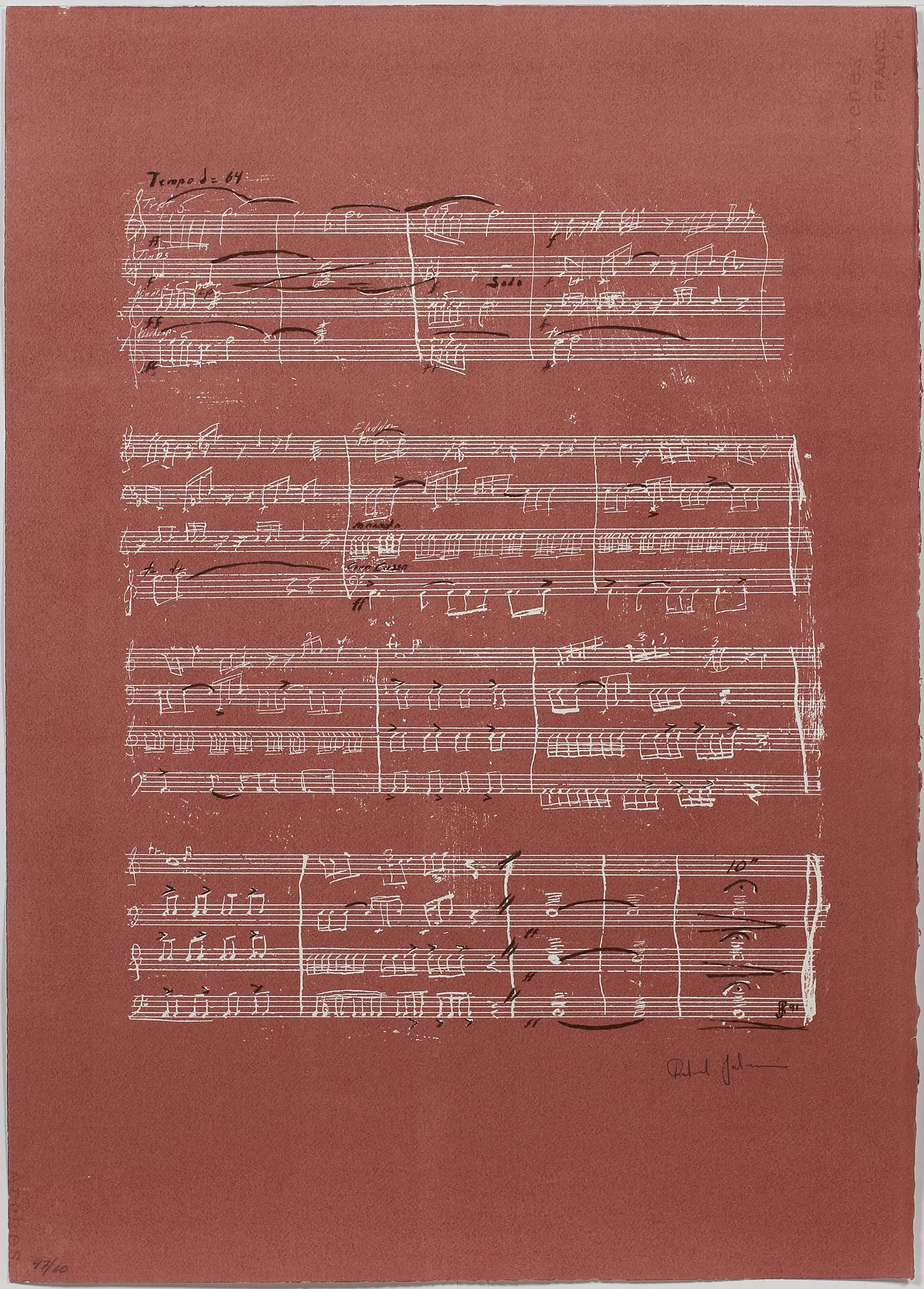 PIERRE OLOFSSON,  seriegrafier, 5 st. Sign o numr 47/60.