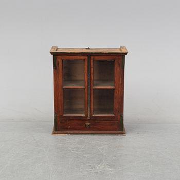 A Swedish hanging cabinet, mid or second half of the 19th century.