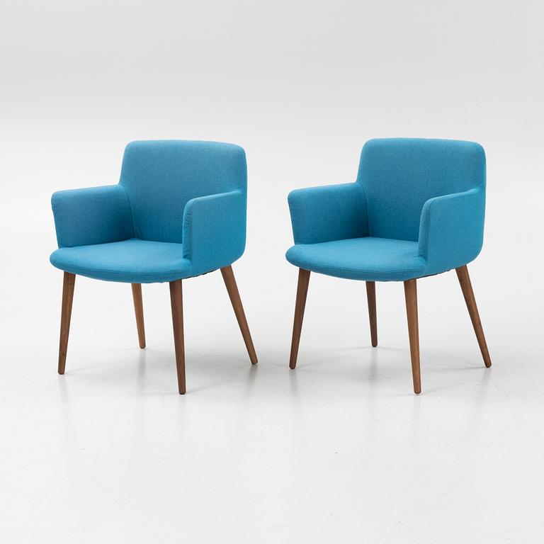 Glismand & Rüdiger, a pair of armchairs 'C3'm Bolia.