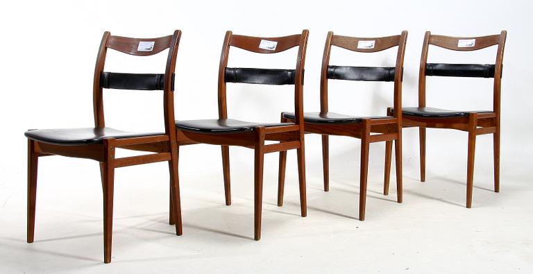 STOLAR, 4 st, Yngve Ekström, Swedese. En brännmärkt.