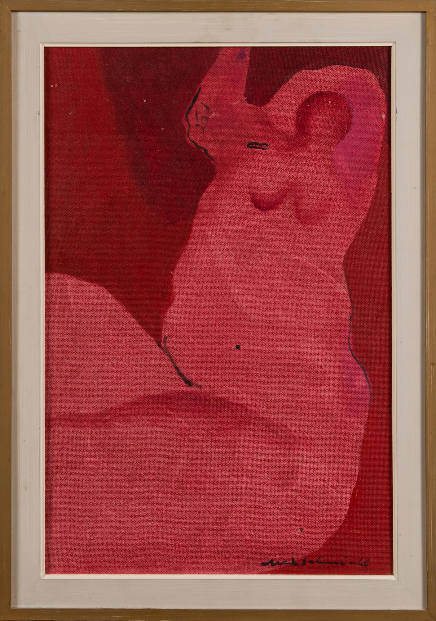 MAX SALMI, oil on board, signed and dated -66.