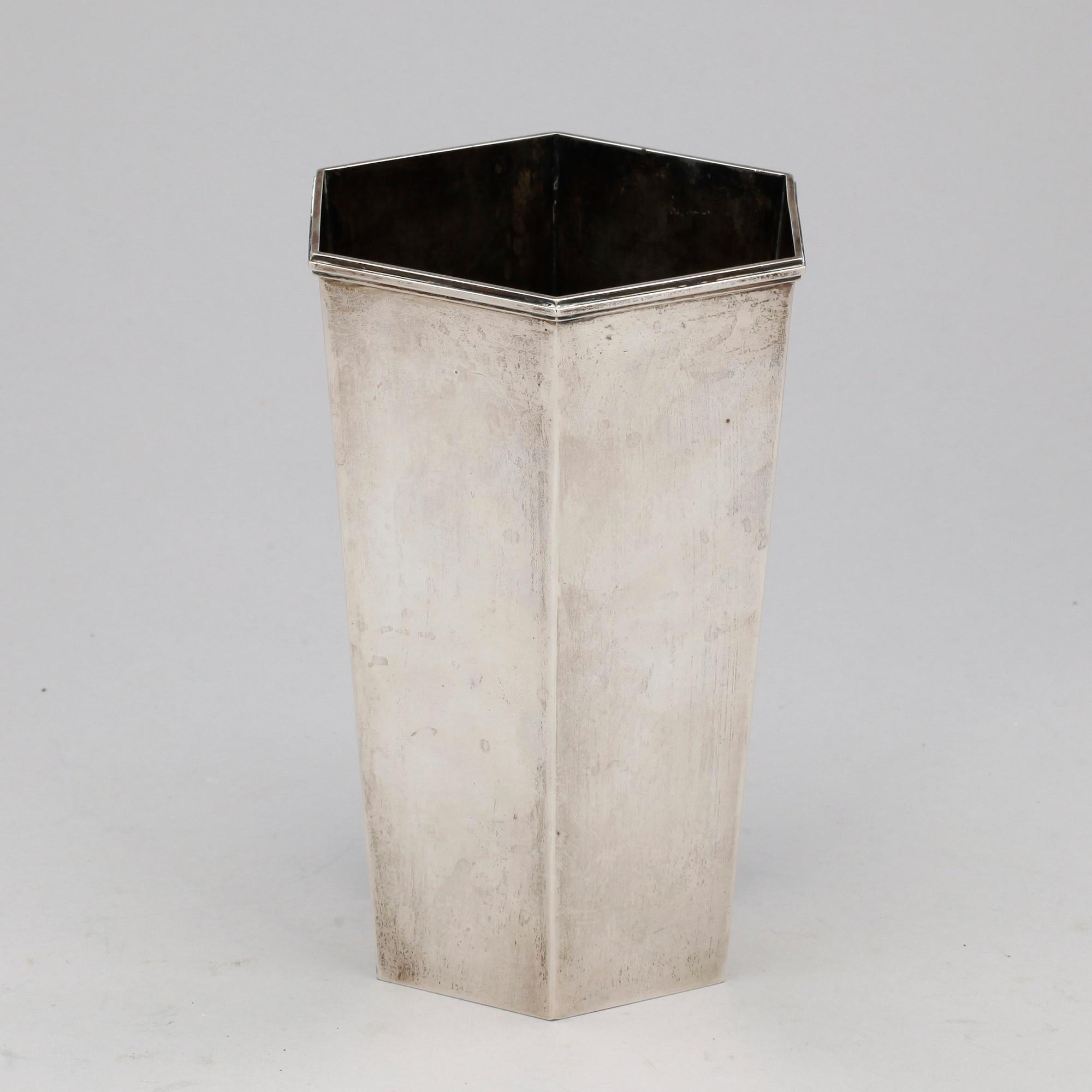 WIWEN NILSSON, vas, Lund 1956, sterling.