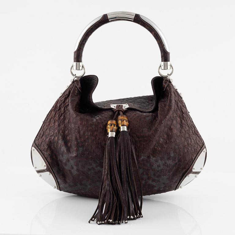 Gucci, an ostrich handbag, 2007.