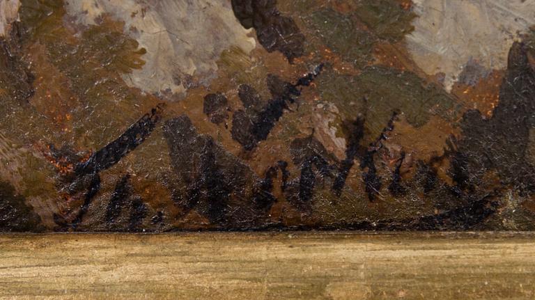 WILHELM THEODOR NOCKEN, tillskriven, olja på duk, signerad.