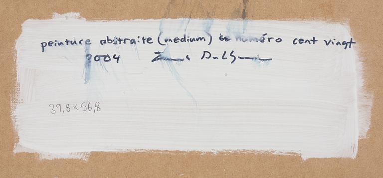 Jacob Dahlgren, signerad och daterad 2004 a tergo.