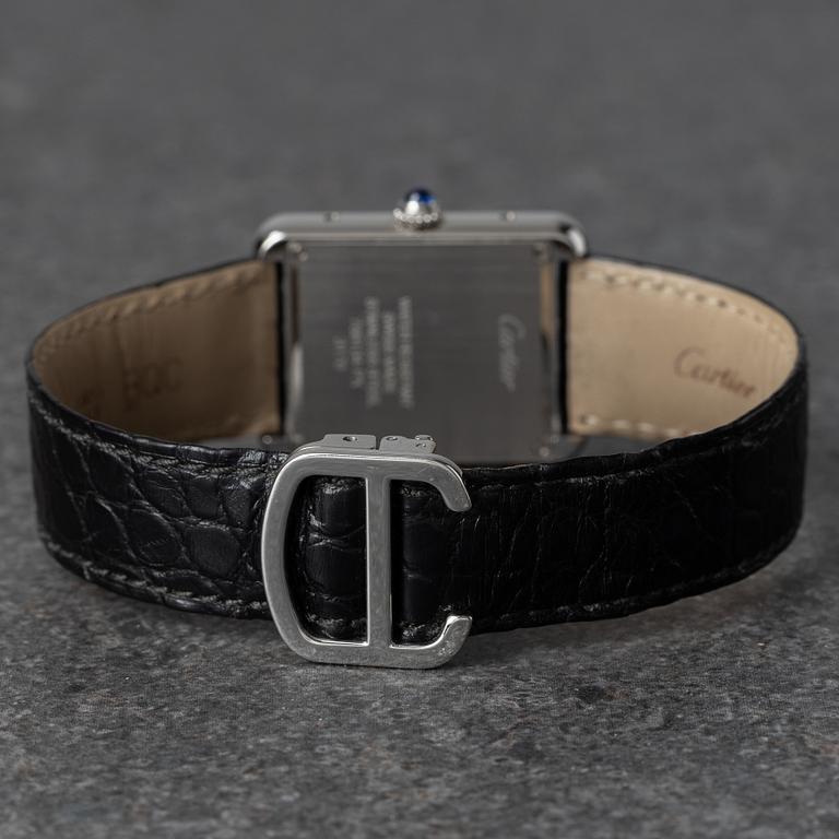 Cartier, Tank, "Piano Dial", ca 2010.