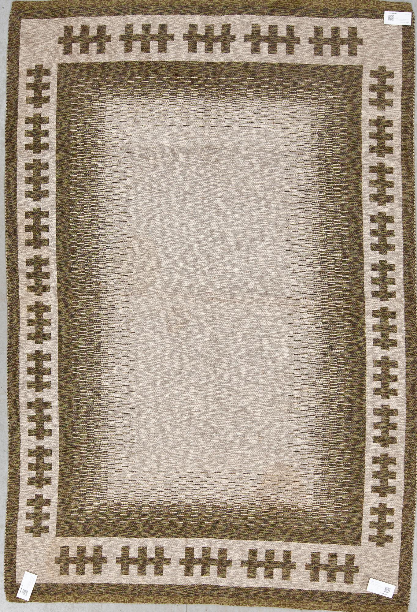 MATTA, dubbelvävd, 1950/60-tal. Ca 236 X 159 cm.