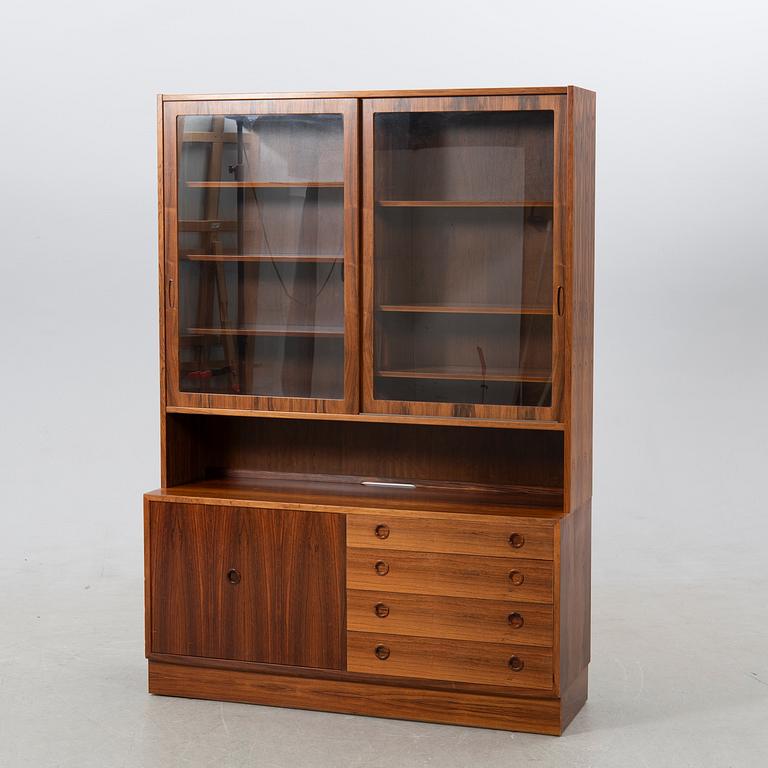 Display cabinet/bookcase, Denmark, mid-20th century.