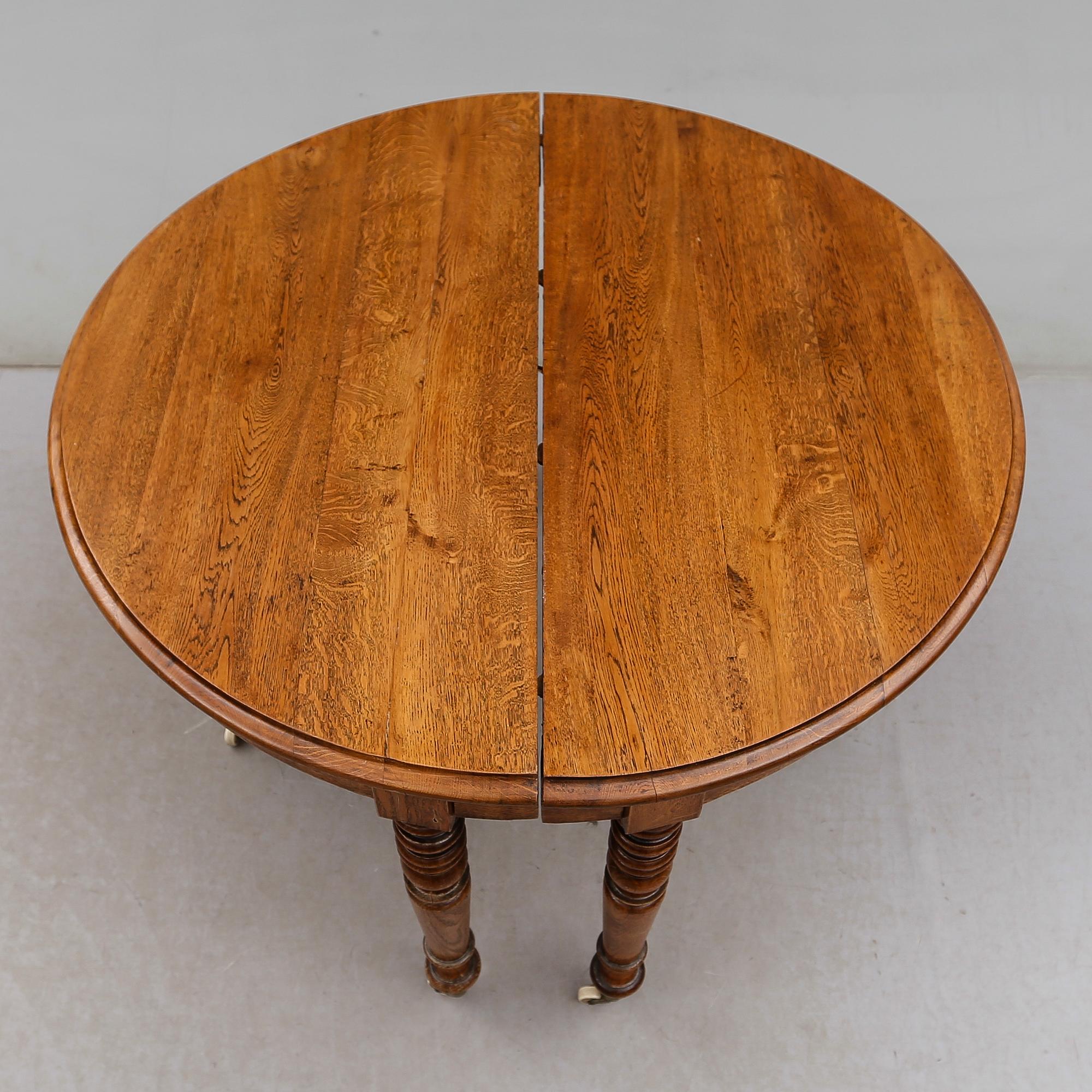 MATBORD, 1800-talets andra hälft.
