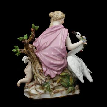 FIGURIN, porslin, Meissen, 1800/1900-tal.