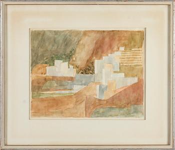 PHILIP VON SCHANTZ, akvarell, signerad och daterad -57.