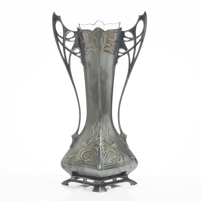 Württembergische Metallwarenfabrik (WMF), An Art Nouveau Vase, early 20th century.