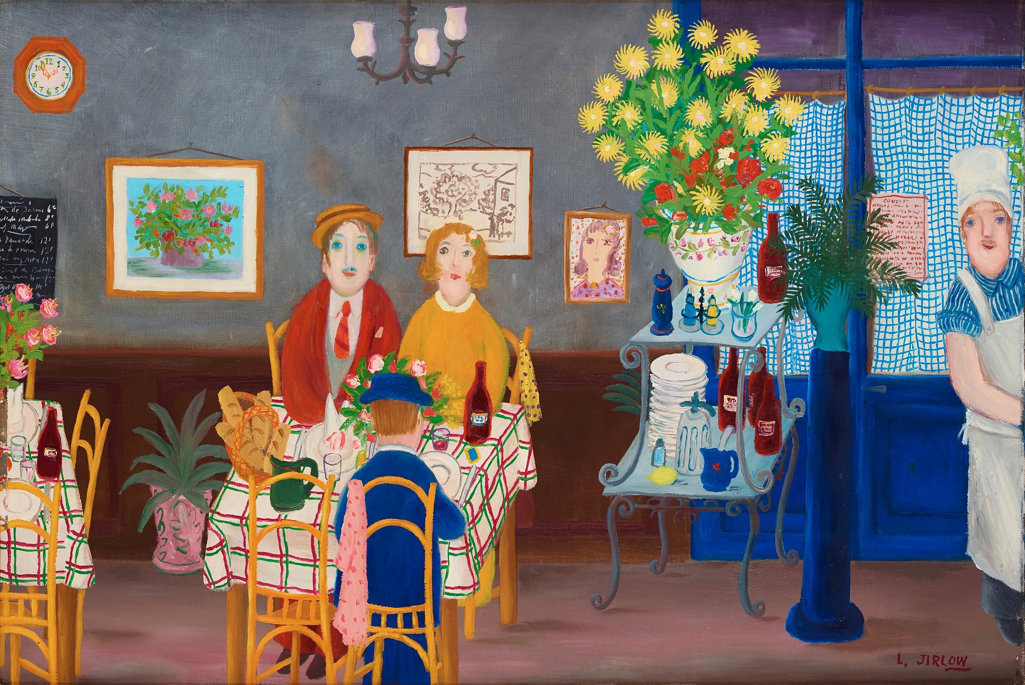 Lennart Jirlow, On the restaurant.