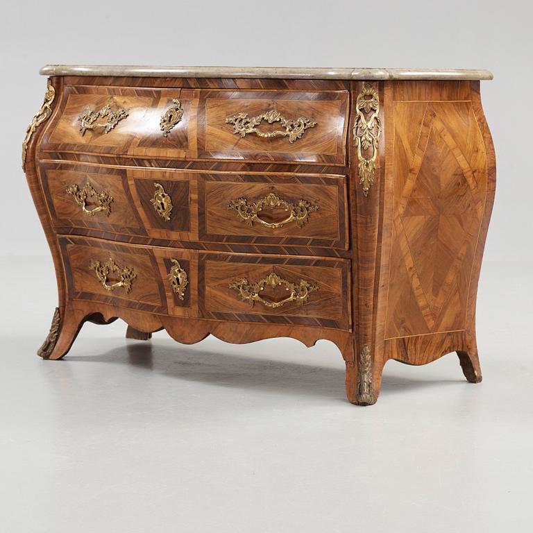 BYRÅ. Stockholmsarbete, 1700-talets andra hälft. Rokoko.