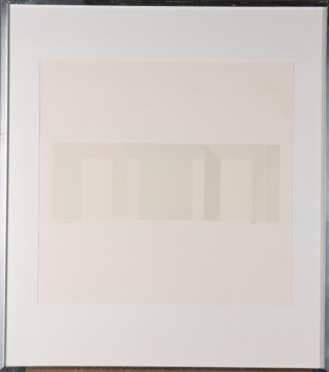 CAROLUS ENCKELL, serigrafia, monogrammisignerattu CE, päivätty -85 ja numeroitu 24/200.