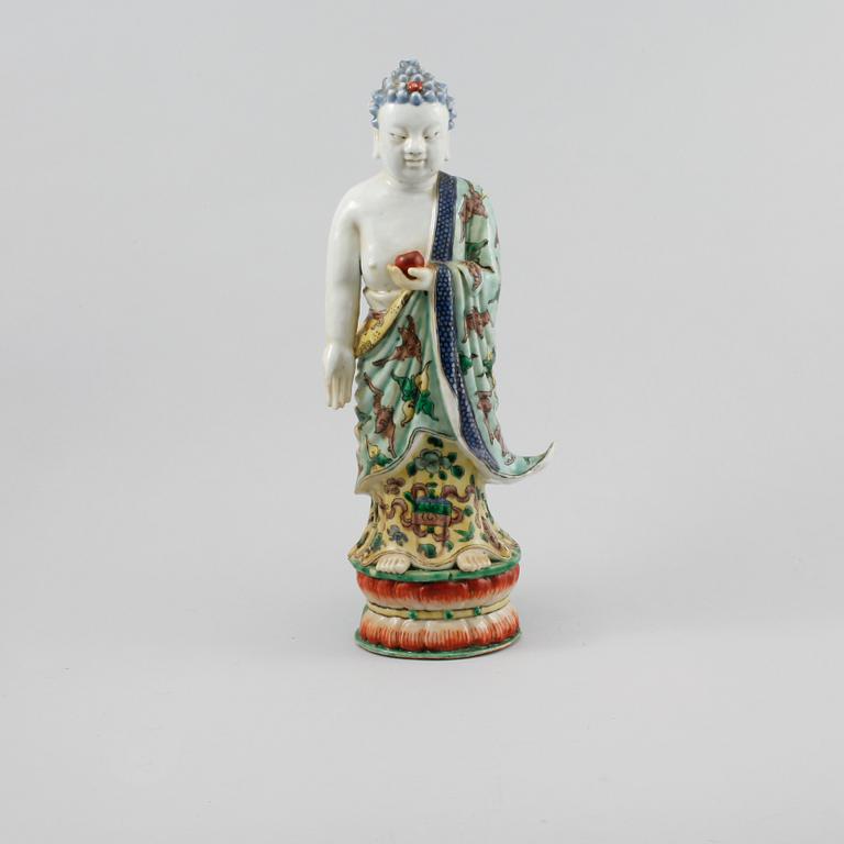 FIGUR, porslin, Kina, 1900-tal.